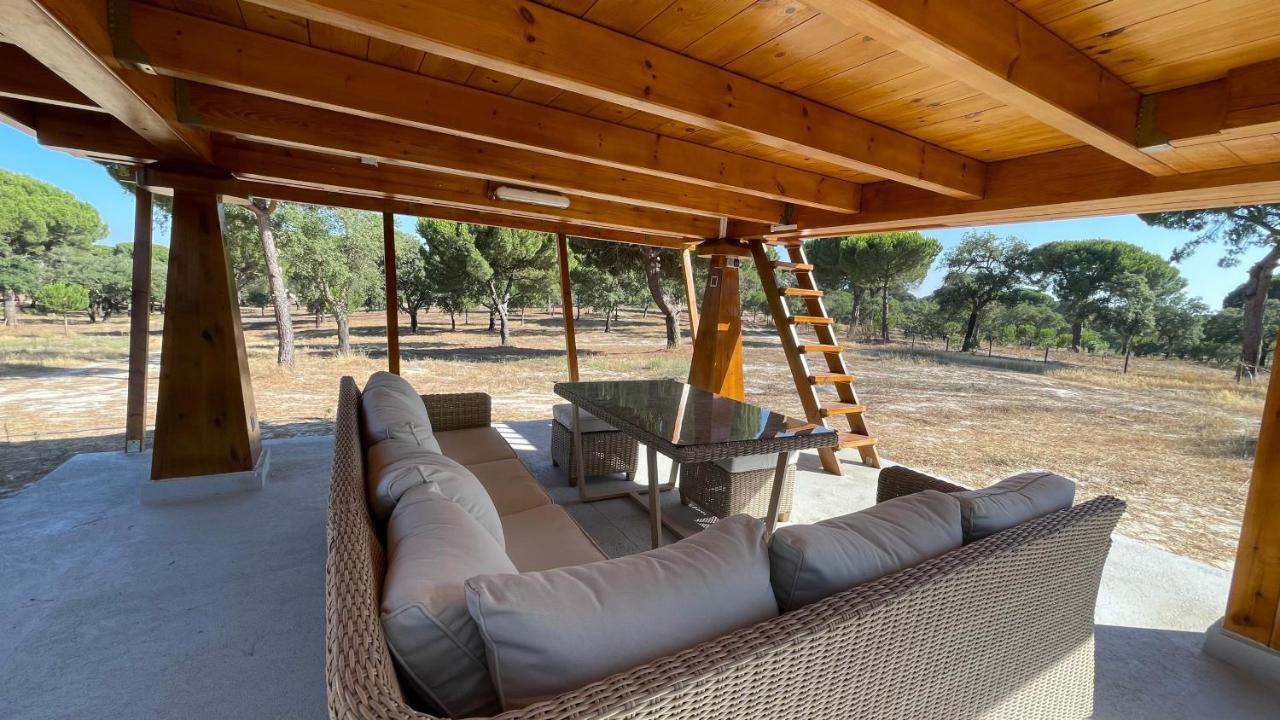 فيلا Suspended Wooden House - Monte Da Cortica Águas de Moura المظهر الخارجي الصورة